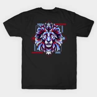 lion head artwork T-Shirt